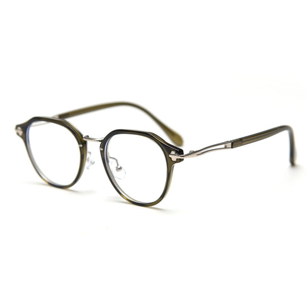 Whaley Retro Polygon TR90 Glasses Frame