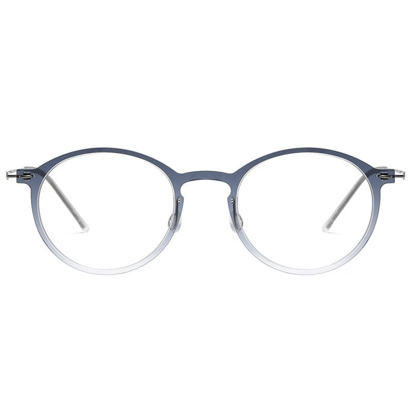 Titanium Round Glasses Frame 6541