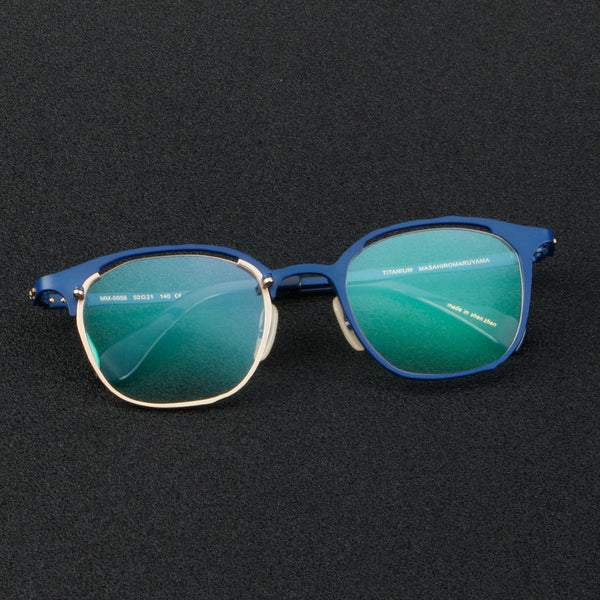 Retro pure titanium frame full frame ultra-light frame 0056