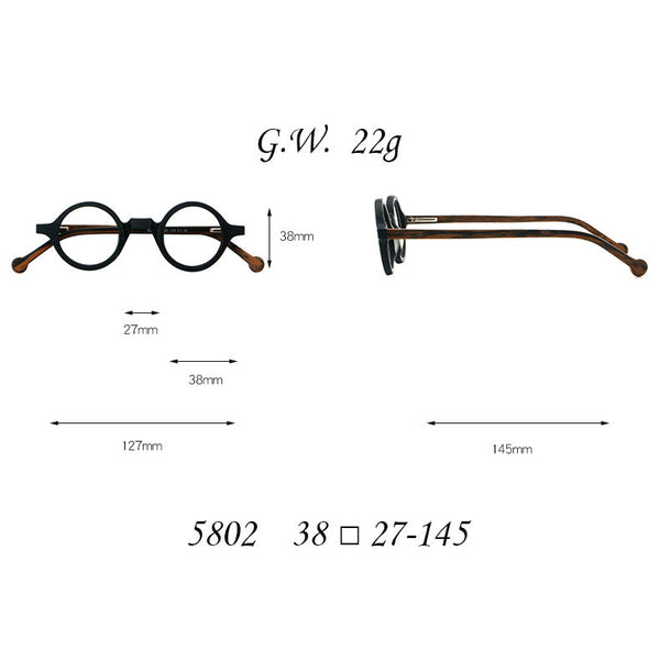 Alfie Vintage Small Acetate Frame