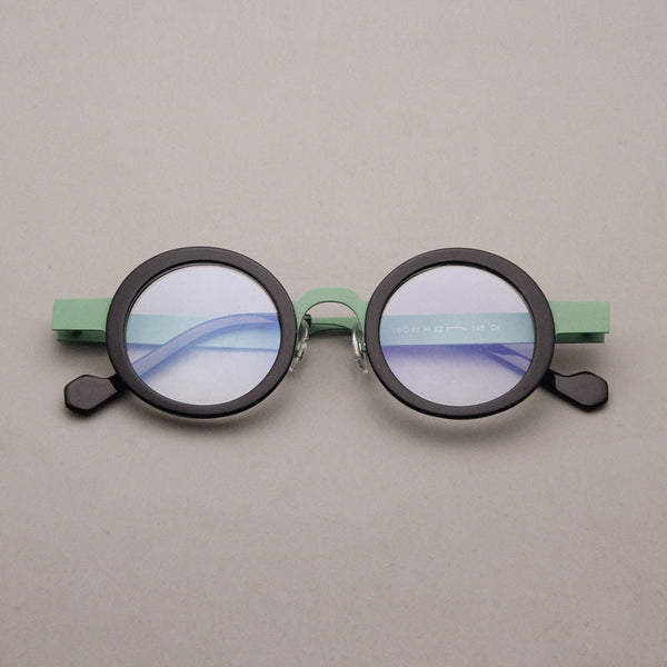 Acetate Round Glasses Frames V6