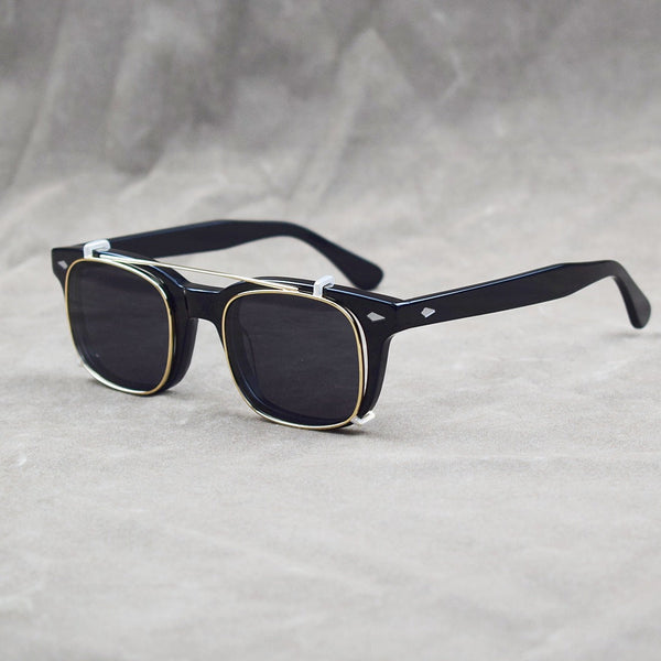 Monge Classic Retro Clip Sunglasses Punk Glasses Frame