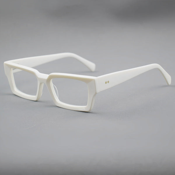 Piller Retro Rectangle Acetate Glasses Frame