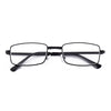 Natural Crystal Stone Clear Real Glass Lens Titanium Folding Reading Glasses (FREE BOX) - CML1058