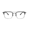 Madun Business Square Titanium Double-bridge Glasses Frame