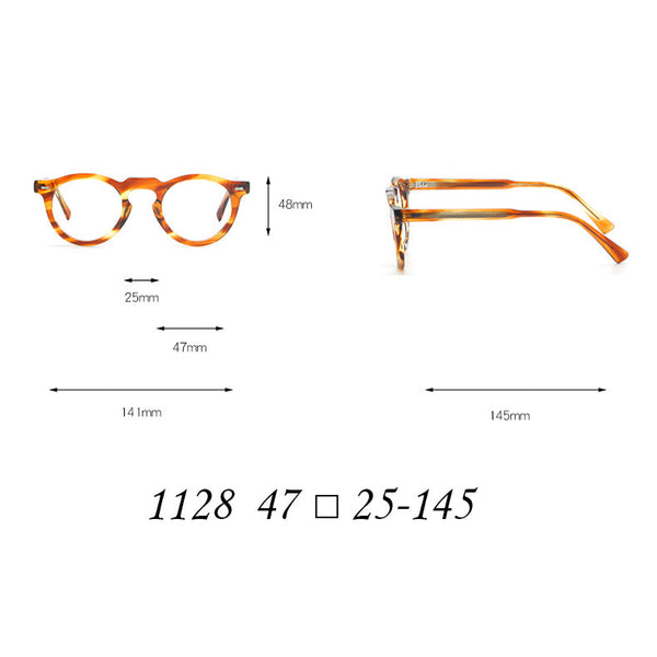 Orell Retro Acetate Glasses Frame