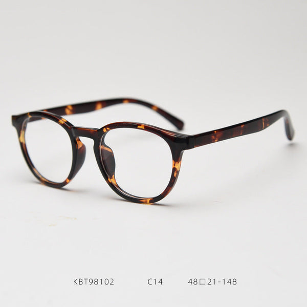 Zago Retro Oval TR90 Glasses Frame