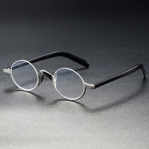 Titanium Round Glasses Frame kmn80