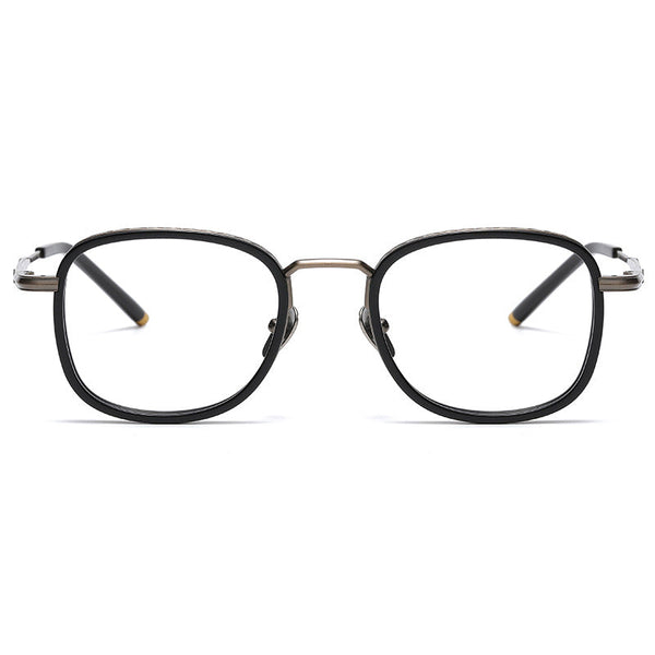Retro Titanium Square Glasses Frame ALCOR