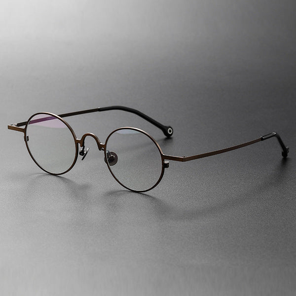 Titanium Round Glasses Frame ST K080