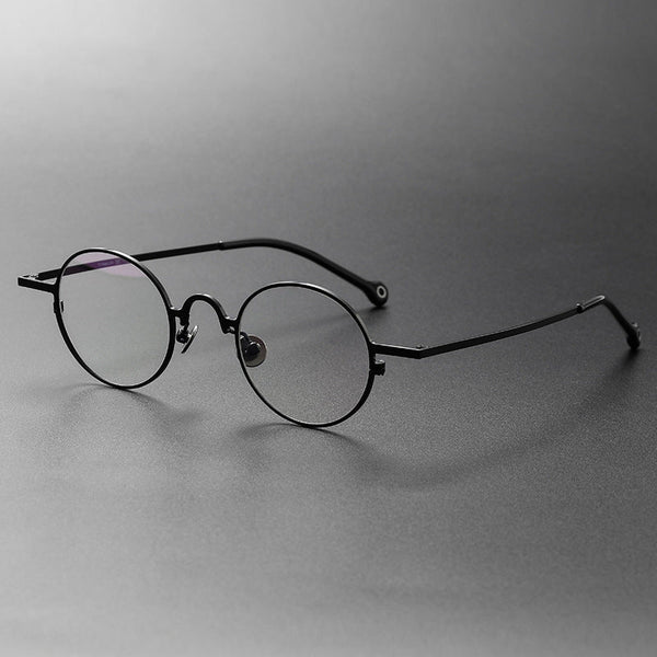Titanium Round Glasses Frame ST K080