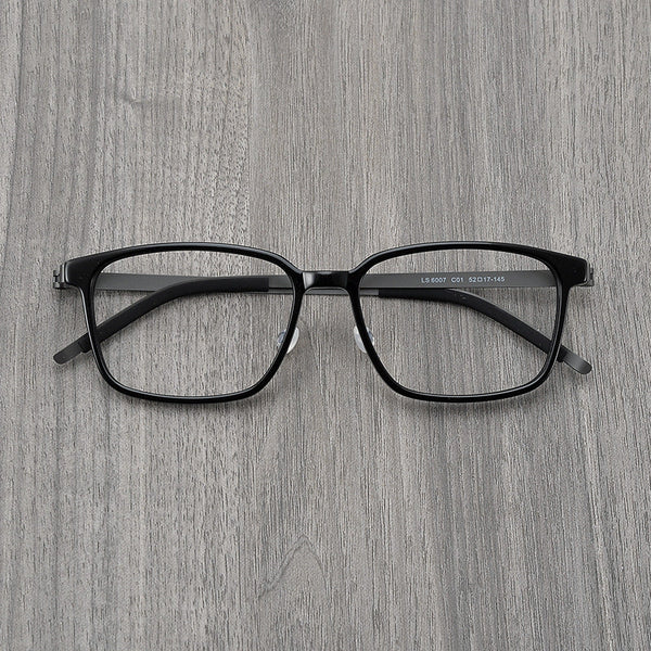 Acetate Square Glasses Frames SC6007