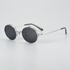 Harley Retro Round Titanium Flip-up Glasses Frame