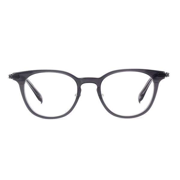 Tozo Vintage Titanium Round Glasses Frame