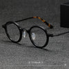 Harlow Pure Titanium Acetate Vintage Round Glasses Frames