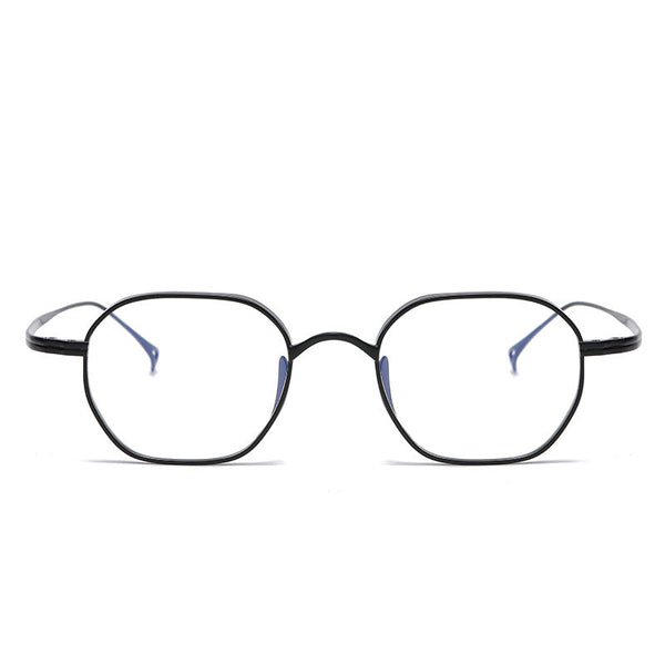 Titanium Geometric Glasses Frame KMN9917
