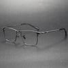 Ellyn Business Rectangle Titanium Glasses Frame