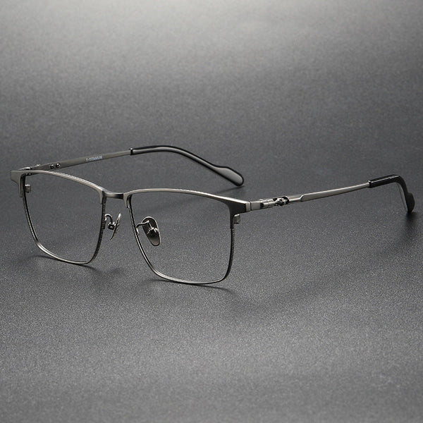 Ellyn Business Rectangle Titanium Glasses Frame