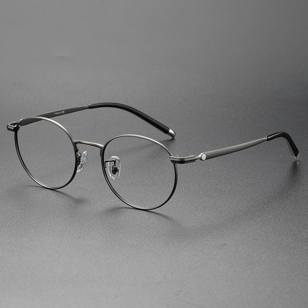Titanium Round Glasses Frame SM 01720