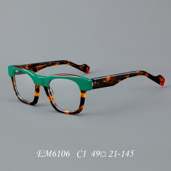 Plate glasses retro frames 6106