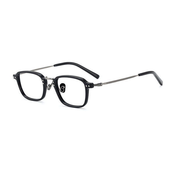 Retro Titanium Square Glasses Frame 2616