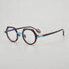 Mealo Retro Round Titanium Glasses Frame