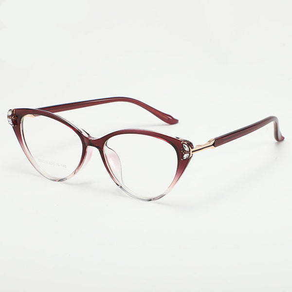 Cat Eye Black Glasses - CM6029