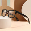 Majeed Retro Rectangle Acetate Glasses Frame