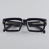 Monk Retro Rectangle Acetate Glasses Frame