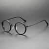 Trez Vintage Titanium Round Glasses Frame
