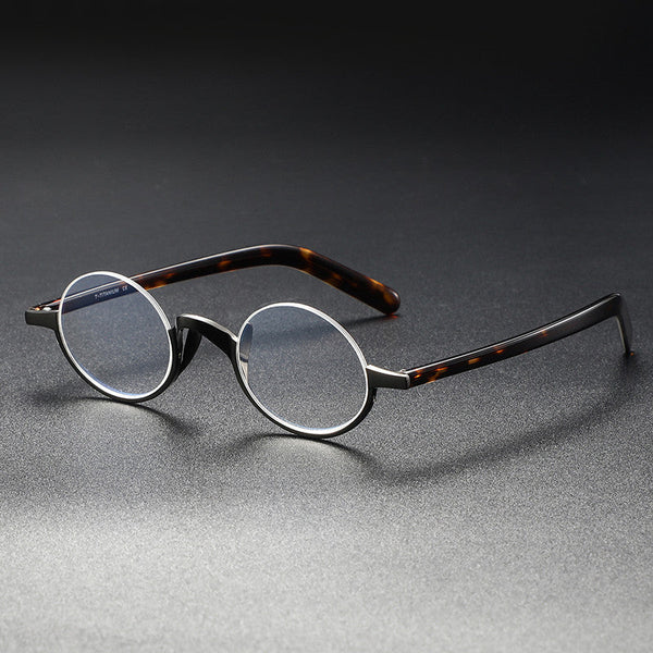 Titanium Round Glasses Frame kmn80