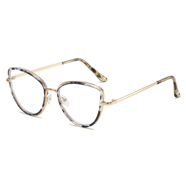 Light Metal Cat Eye Glasses