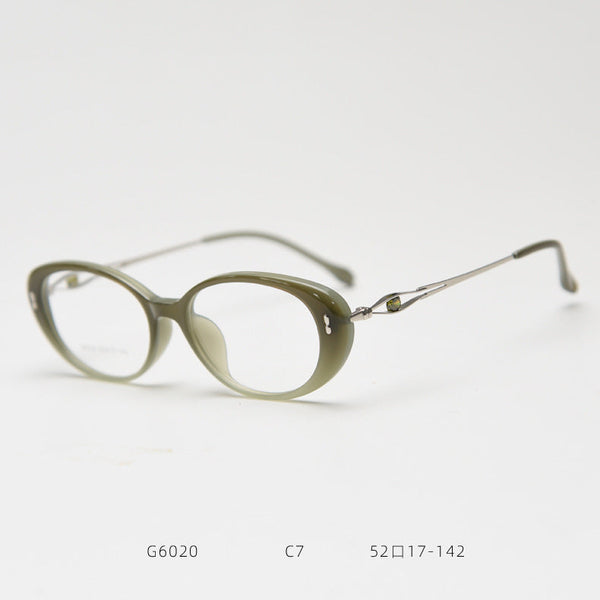 Chun Oval Vintage TR90 Eyeglasses Frame