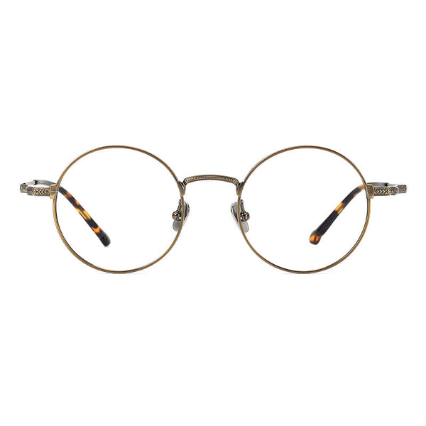 Seely Vintage Titanium Round Glasses Frame