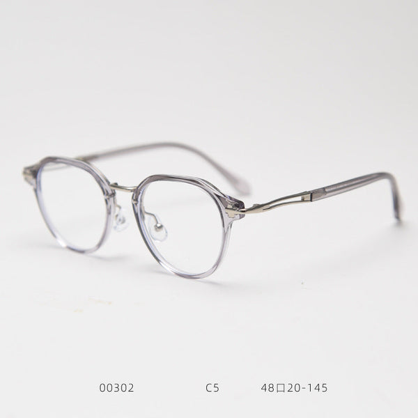 Whaley Retro Polygon TR90 Glasses Frame