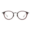 Jeron Retro Oval Titanium Glasses Frame