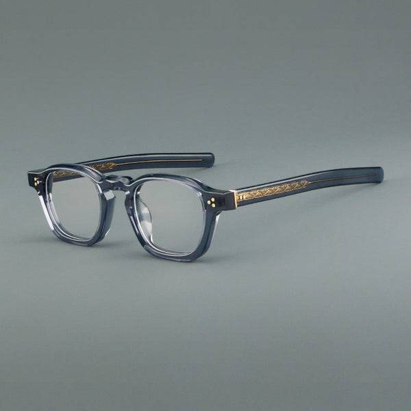 Melton Vintage Geometric Acetate Glasses Frame