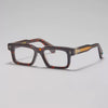 Velora Turquoise Acetate Square Luxury Eyeglasses Handmade Designer Frame