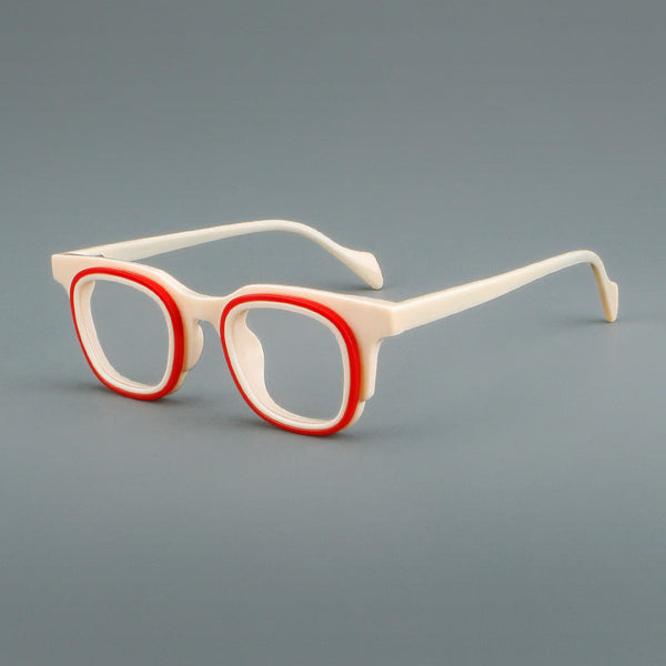 Lorand Vintage Square Acetate Glasses Frame