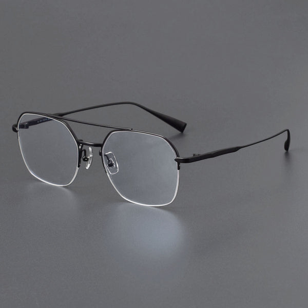 Boe Ultra-light Titanium Square Glasses Frame