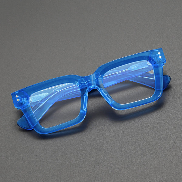 Nevin Vintage Square Acetate Glasses Frame