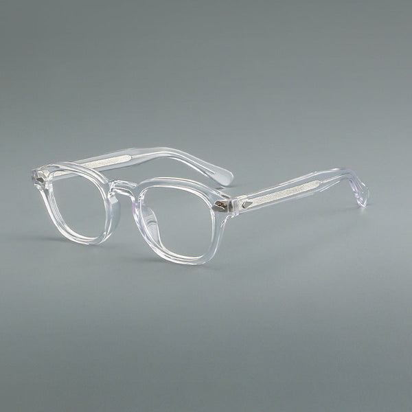 Elvin Retro Round Acetate Optical Glasses Frame