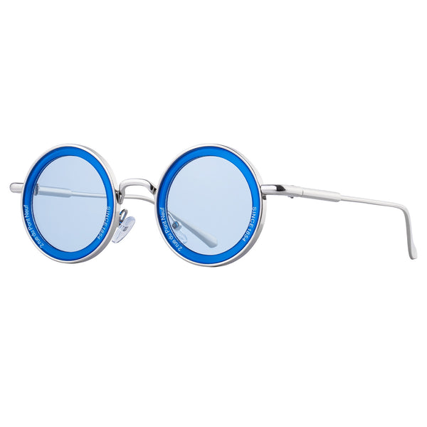 2025 New European And American Fashion Round Sunglasses Men Retro Personality Sun Protection Sunglasses Men Cross-Border Wholesale Shades