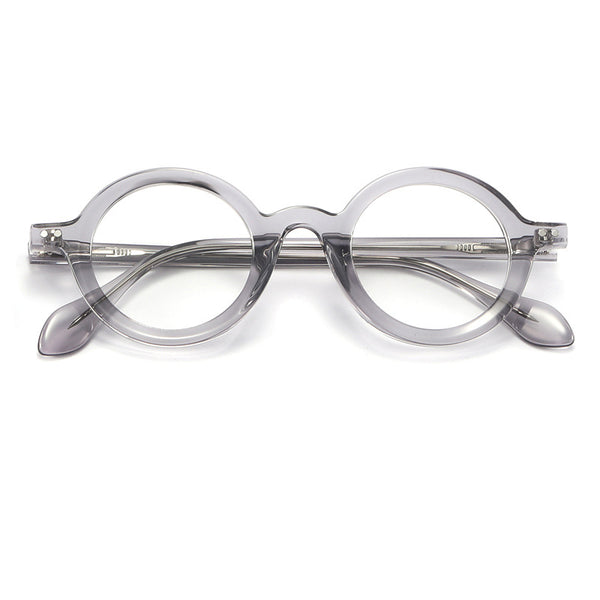 Acetate Round Retro Glasses Frame