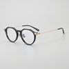 Raffi Retro Polygon Titanium Glasses Frame