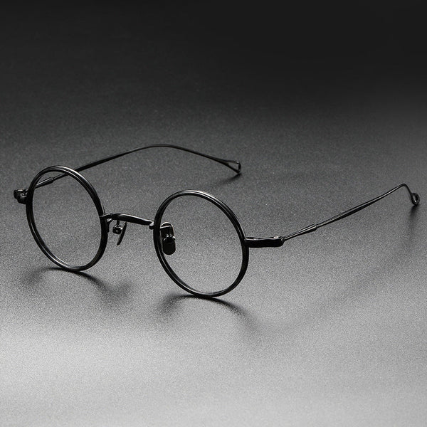 Garin Vintage Round Titanium Glasses Frame