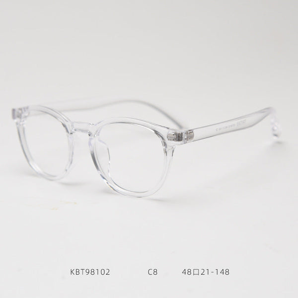 Zago Retro Oval TR90 Glasses Frame