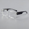 Monk Retro Rectangle Acetate Glasses Frame