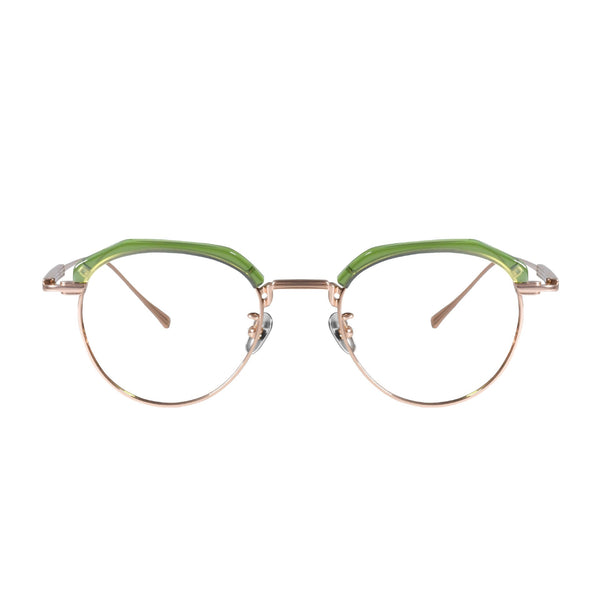 Rao Retro Oval Titanium Glasses Frame
