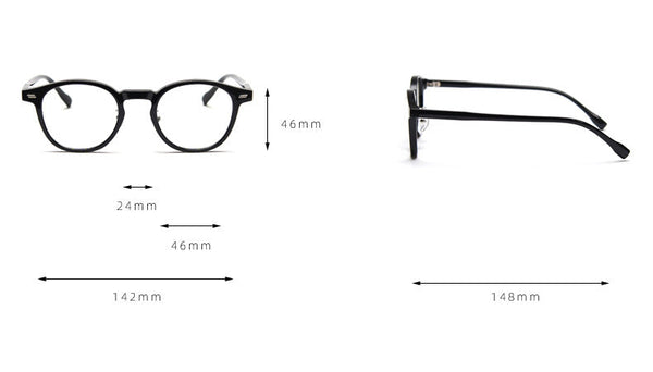 TR90 Round Glasses Frames T7151
